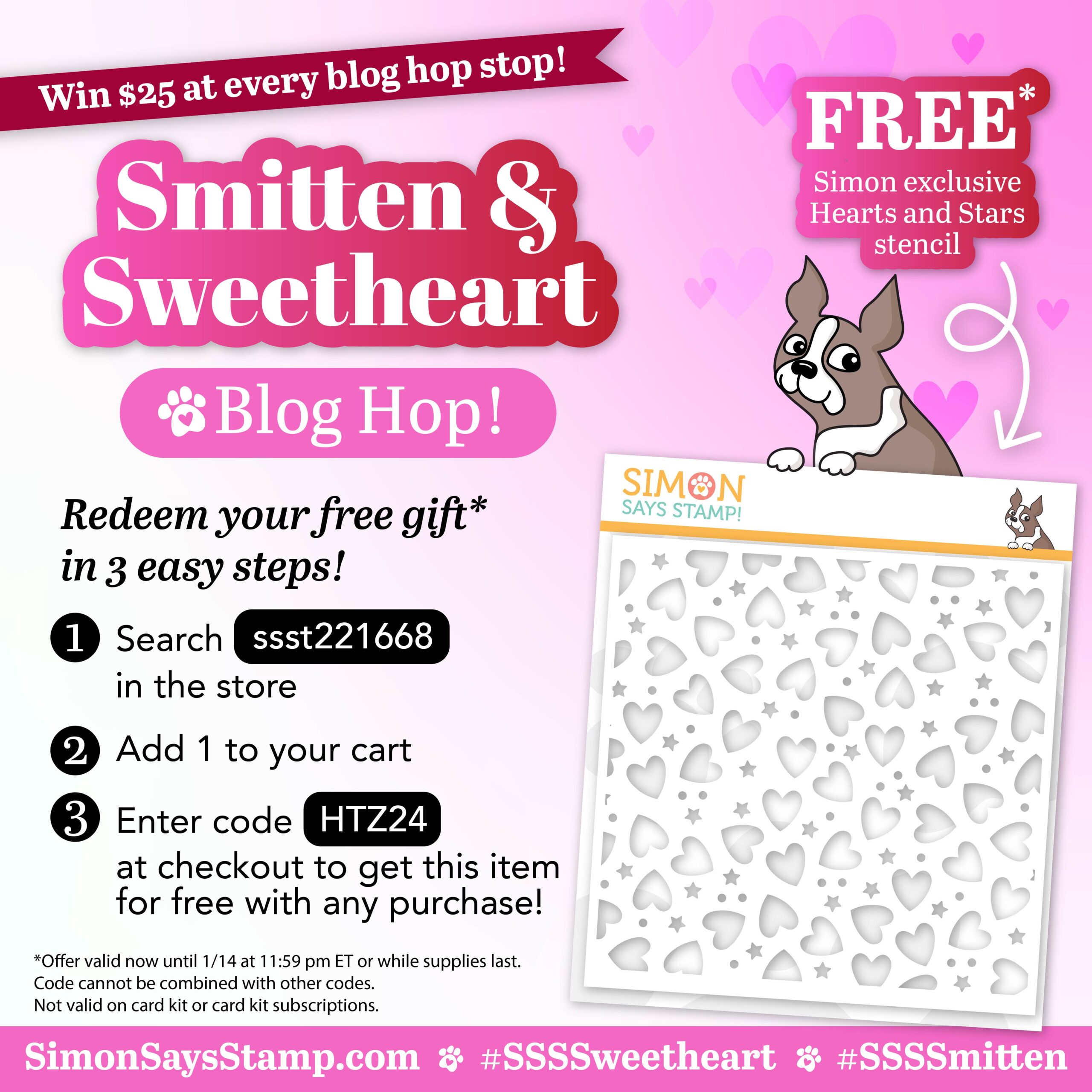 Simon Says Stamp – Sweetheart Blog Hop Day 2