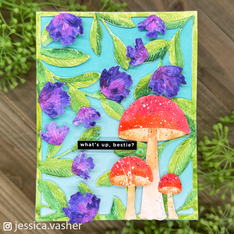 Simon Says Stamp – Distress Watercolor Pencils and Dies + YouTube Tutorial!